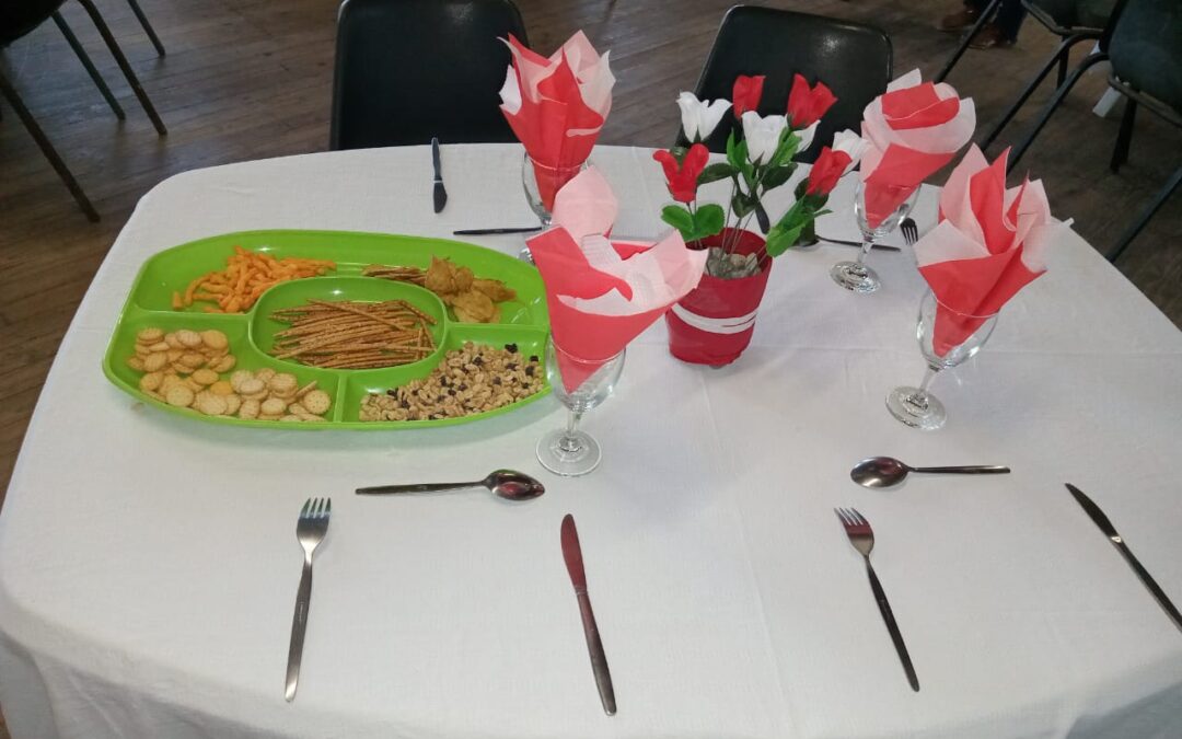 Valentine’s Day dinner at St Paul’s Church, Covi